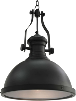 vidaXL Deckenleuchte Schwarz Rund E27 281624