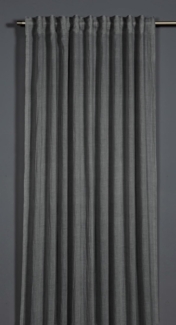 Sehlbach Fertigschal mit Gardinenband Struktur 135 x 245 cm anthrazit
