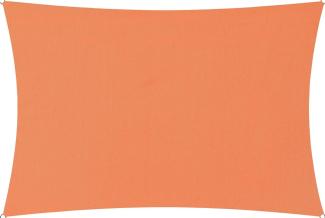 Lumaland Sonnensegel Polyester Rechteck 2x3 Meter Orange