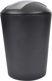 Douceur d'Intérieur Flic Flac Abfalleimer, 5. 6 L schwarz