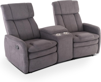 Raburg 2-Sitzer Kinosessel, 2er-Fernsehsessel mit Relaxfunktion, mechanisch, Maxx, mit Liegefunktion, für 2 Personen, Belastbarkeit je Sitzplatz 150 kg