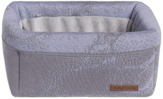 Baby's Only Marble Kommodenkörbchen Cool Grey / Lila