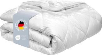 XDREAM Microfaserbettdecke Pure, Bettdecke - 4-Jahreszeiten, Ganzjahres, Winter & Sommer, Füllung: Hohlfaser-Polyesterfüllung, Bezug: Polyester, allergikerfreundlich, atmungsaktiv, temperaturausgleichend, 135x200 cm