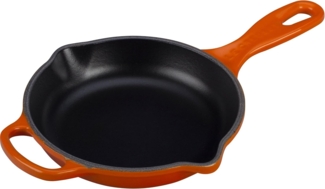 Le Creuset Brat-u.Servierpfanne Signature 16 cm Ofenrot - Orange - 16 cm