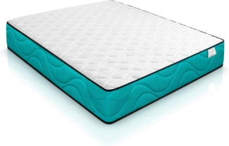 WIN REST Hochatmungsaktive viskoelastische Matratze Brisa, Höhe 21 cm, Kern aus Schaumstoff mit hoher Dichte, Stretchgewebe von 300 g, (160x200 cm)