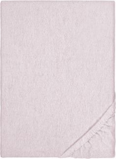 biberna Melange-Flanell Spannbetttuch 0841380 MELANGE UNI, rose, 1x 140x200 cm - 160x200 cm