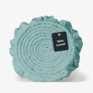 twenty:three® Bettlaken Lyocell Spannbettlaken Mint Green, Lyocell, Atmungsaktiv, Ultraweich, 100% TENCEL™ Lyocell, Nachhaltig, 90x200