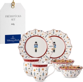 Villeroy & Boch Toy's Delight Frühstücks-Set 6-teilig Nussknacker
