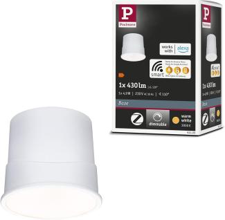 Paulmann 92469 Zigbee LED Modul Einbauleuchte Base Coin Satin 3000K