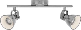 Eglo 96553 Spot SERAS GU10 2X3W L:37cm B:6,5cm Stahl nickel-antik, creme