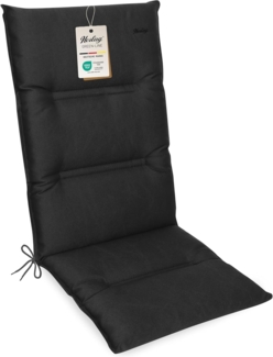 Herlag Hochlehnerauflage Greta, Green-Line Polsterauflage 120x50x7cm, Ressourcenschonende Materialien