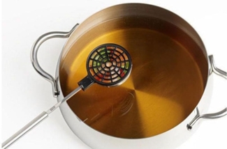 Stöckli Fonduesieb mit Deckel 2 Stk.