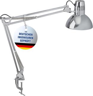 MAUL Tischleuchte MAULstudy chrome, ohne Leuchtmittel