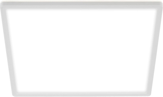 Briloner LED Deckenleuchte Slim Case weiß 42 x 42 cm warmweiß