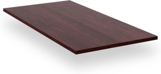 Blumfeldt Bearsdon Tischplatte 200x100 - Langlebige Holzplatte, 200x100 cm, Kratzfest & Hitzebeständig, Ideal für Esszimmer - Modernes Teakholz-Finish, Perfekt für Industrielle & Minimalistische Räume