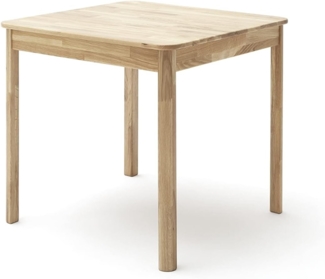 Esszimmertisch Oskar | 80X80 | Wildeiche massiv