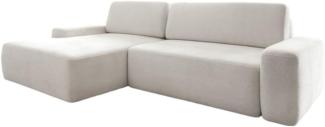 Designer Sofa Bianca mit Schlaf- und Klappfunktion Links