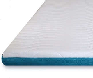 Komfortec, Topper Matratzentopper H3/H4 Oeko-TEX & CertiPUR-US Zertifiziert, 7 cm hoch, Visco Memory Schaum, Atmungsaktiv, Ergonomisch
