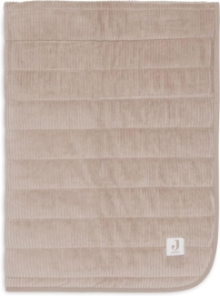 Jollein Babydecke 75 x 100 cm - Samt Ripp - Milky