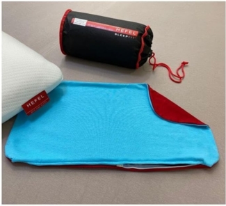 Hefel Kissenhülle Kissenbezug Reisekissen, (1 Stück), passend zum Reisekissen!