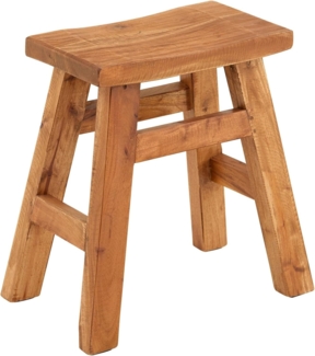 IDIMEX Hocker VENTOUX, Hocker VENTOUX Holzhocker Mahagoni Holz Dekohocker