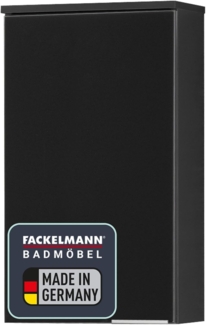 Fackelmann KARA Hängeschrank 40 cm, Anthrazit, links