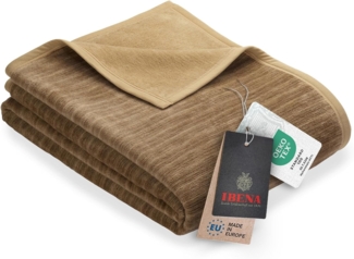 Wohndecke Fano, IBENA, mit Streifen versehen, Kuscheldecke
