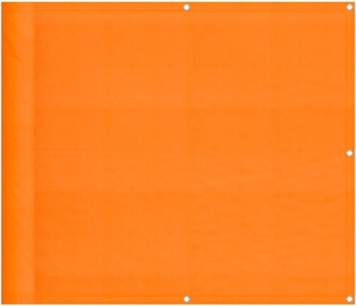 vidaXL Balkon-Sichtschutz Orange 90x800 cm 100% Polyester-Oxford 42002142