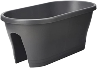 Elho Pflanztopf Flower Bridge anthrazit Ø 60 cm