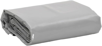 vidaXL Abdeckplane Grau 4x7 m 650 g/m² 156115