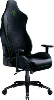 Razer Iskur X - Ergonomischer Gaming Stuhl (Schreibtischstuhl / Bürostuhl, Ergonomisches Design, Mehrlagiges Kunstleder, Polster aus hoch verdichtetem Schaumstoff) Schwarz - Grün