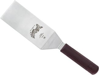 Mercer Culinary Edelstahl Schwere Pflicht Turner-Spatel, mehrfarbig Hell's Handle 15x8 cm großer Pfannenwender, eckig Mehrfarbig