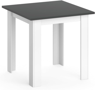 Esstisch Karlos Anthrazit 80 x 80 cm Vicco