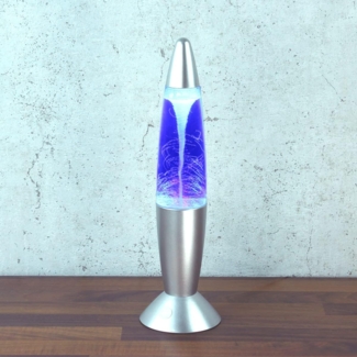 SATISFIRE Lavalampe Lavalampe Tornado Twister Wirbel Farbwechsel Touchsensor USB Batterie, LED Classic, RGB (rot, grün, blau)