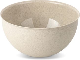 Koziol Schüssel Palsby M, Salatschüssel, Pastaschüssel, Kunststoff-Holz-Mix, Nature Desert Sand, 2 L, 7805700