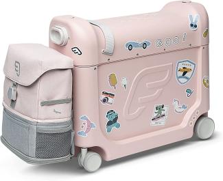 JETKIDS™ BY STOKKE® Aufsitzkoffer BedBox™ mit Crew BackPack™ Pink