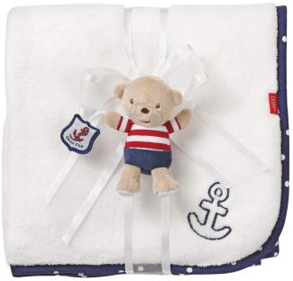 Fehn 078794 Kuscheldecke Teddy / Kuschelige Schmusedecke für Babys und Kleinkinder ab 0+ Monaten - zum Kuscheln, als Krabbelunterlage, Schnuffeltuch oder Zudecke für zuhause und unterwegs