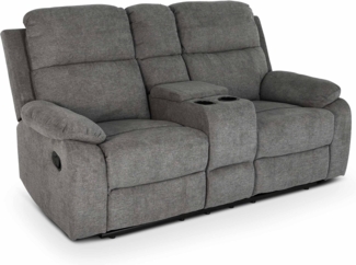 Raburg 2-Sitzer Kinosessel, 2er-Fernsehsessel, mechanisch, Flix, mit Relaxfunktion, für 2 Personen, Belastbarkeit je Sitzplatz 150 kg