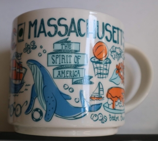 Starbucks Been There Serie Collectible Kaffee Tasse Massachusetts
