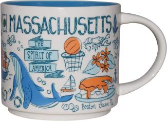 Starbucks Been There Serie Collectible Kaffee Tasse Massachusetts