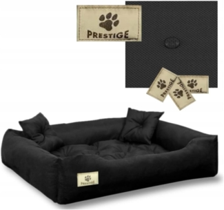 AIO Tierbett PRES115/95, Prestige Hunde- und Katzenbett mit Kissen 115x95 cm