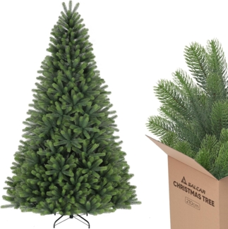 SALCAR 100% Spritzguss Weihnachtsbaum Künstlich 210 cm