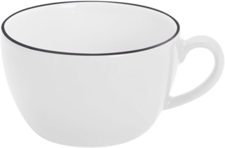 KAHLA Pronto Line Cappuccino-Obertasse 0,25 l Line pure black