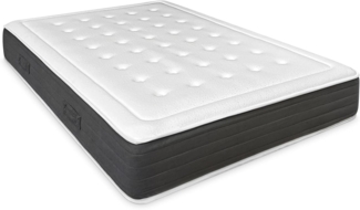 Dreaming Online - Viskoelastische Matratze Bio Nature | Öko-Nachhaltig | Dicke 24 cm | Härte und Komfort | mittlere Härte, milbendicht, antibakteriell und hypoallergen