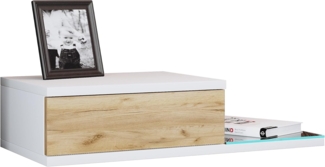 VCM Nachttisch Design Wandschublade Nachttisch Regal Konsila L