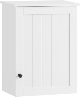 SoBuy Hängeschrank BZR19 mit Tür Wandschrank Badhängeschrank Küchenschrank Medizinschrank