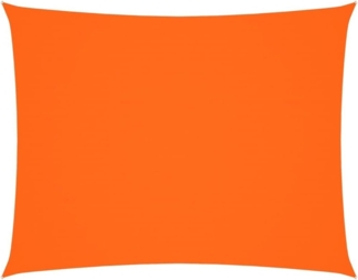 vidaXL Sonnensegel Oxford-Gewebe rechteckig 4x5 m Orange