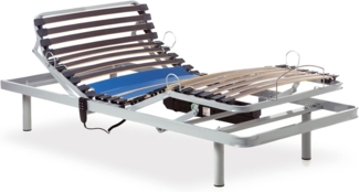 Gerialife® Lattenrost 80x190 cm elektrisch verstellbar (Kabel Fernbedienung)