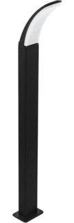 Eglo 98152 LED Stehleuchte FIUMICINO schwarz weiß H:90cm IP44