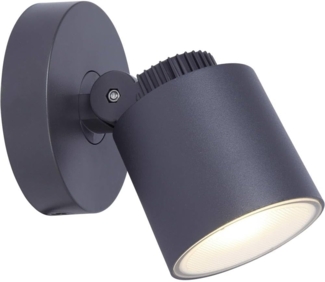 Lutec Explorer LED Außenwandleuchte anthrazit IP44 12 x 16 x 12 cm